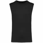 Mouwloos heren T-shirt Bio 150 IC, black — productfoto 9
