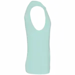 Mouwloos heren T-shirt Bio 150 IC, ice mint — productfoto 14
