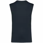 Mouwloos heren T-shirt Bio 150 IC, navy — productfoto 22