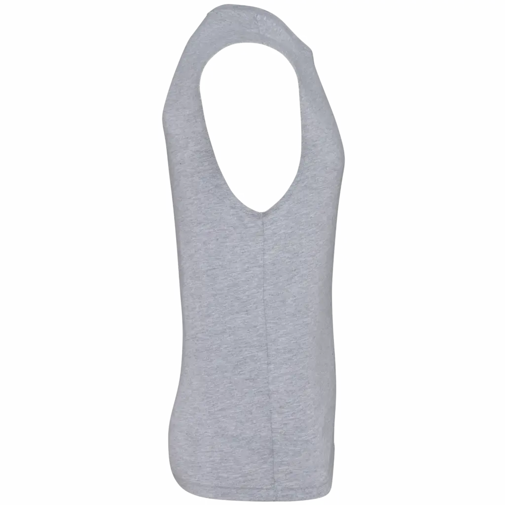 Mouwloos heren T-shirt Bio 150 IC, oxford grey — productfoto 23