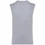 Mouwloos heren T-shirt Bio 150 IC, oxford grey — productfoto 25