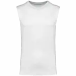Mouwloos heren T-shirt Bio 150 IC, white — productfoto 30