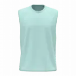 K3022ORG - Mouwloos heren T-shirt Bio 150, ice mint — productfoto 2