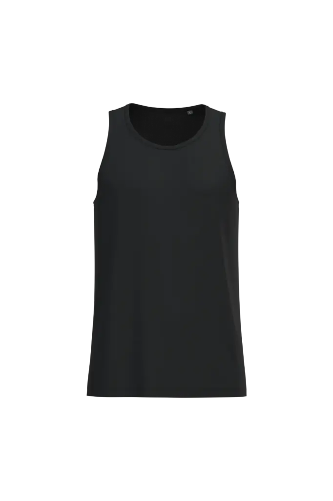 Heren tanktop Bio150 IC, black — productfoto 15