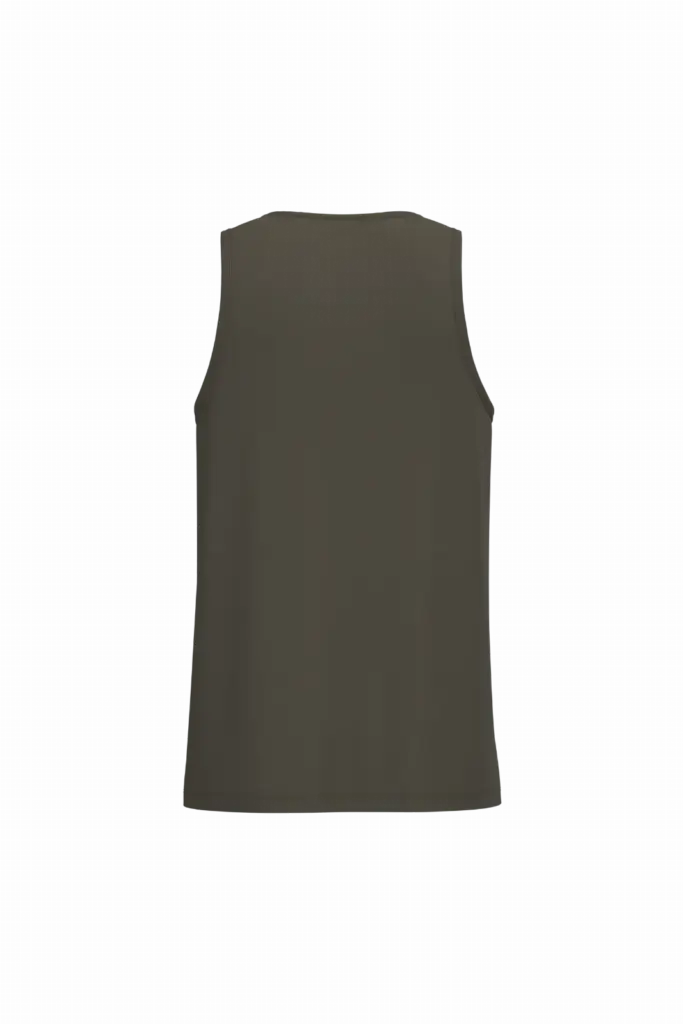 Heren tanktop Bio150 IC, dark khaki — productfoto 19