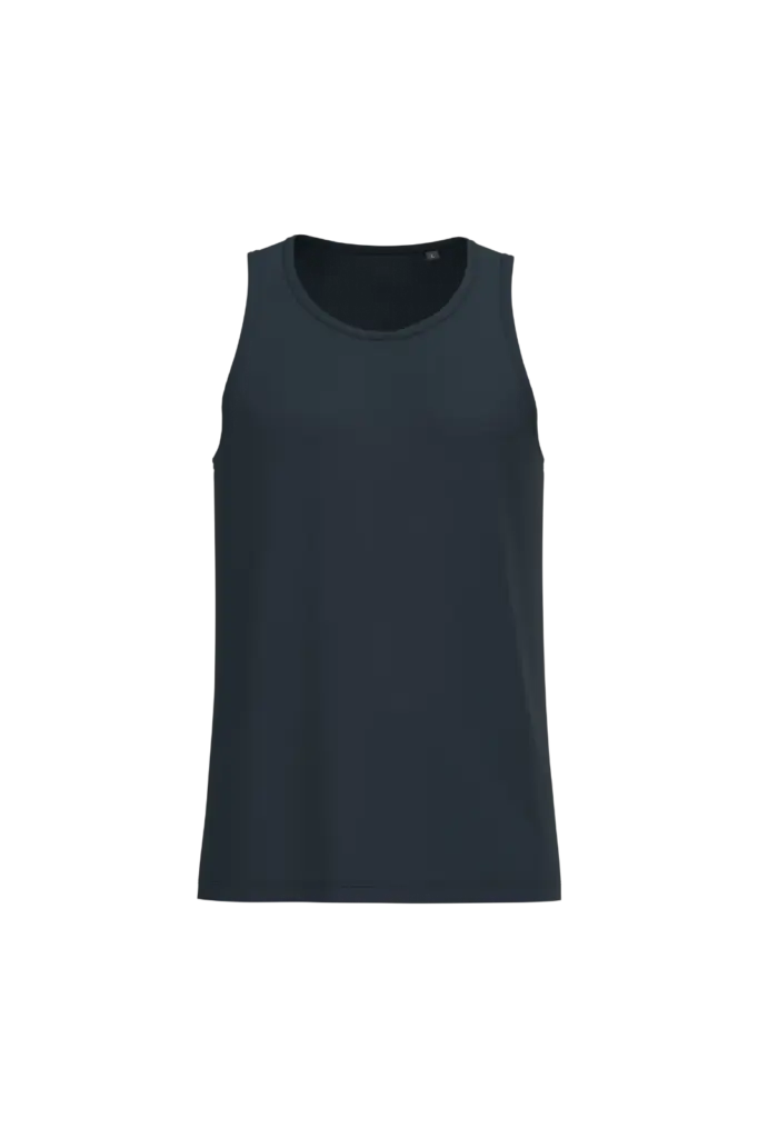 Heren tanktop Bio150 IC, navy — productfoto 21