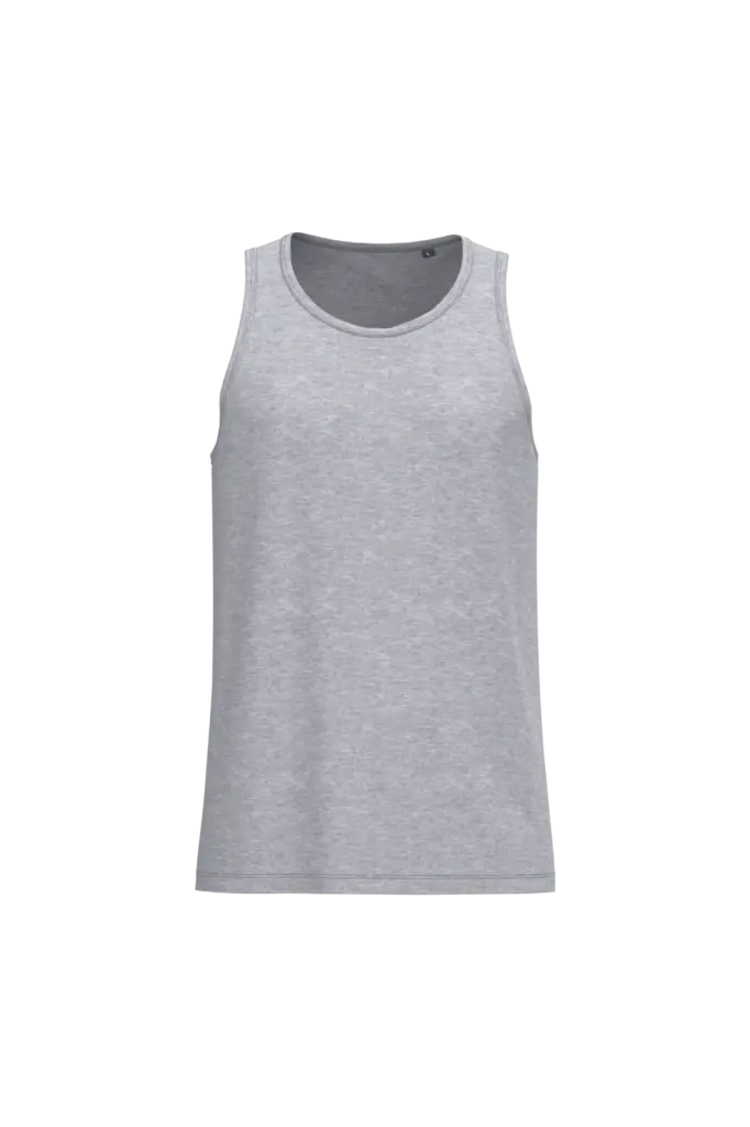 Heren tanktop Bio150 IC, oxford grey — productfoto 24