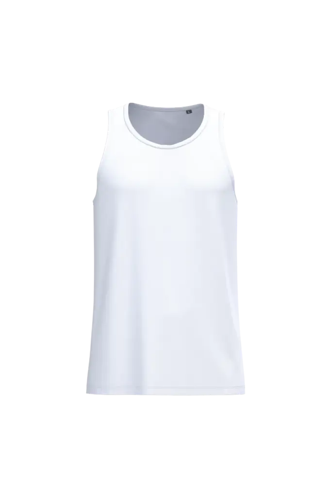 Heren tanktop Bio150 IC, white — productfoto 33