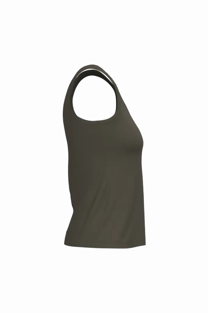 Dames tanktop Bio150 IC, dark khaki — productfoto 11