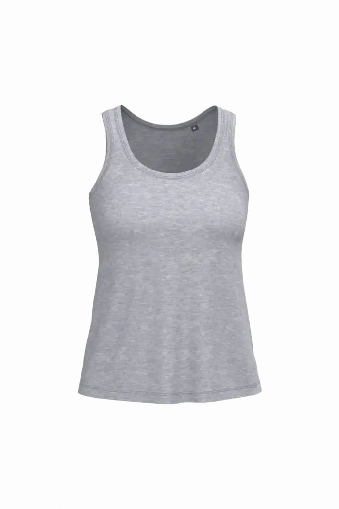 Dames tanktop Bio150 IC, oxford grey — productfoto 18