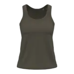 K3024ORG - Dames tanktop Bio150, dark khaki — productfoto 2