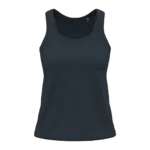 K3024ORG - Dames tanktop Bio150, navy — productfoto 3