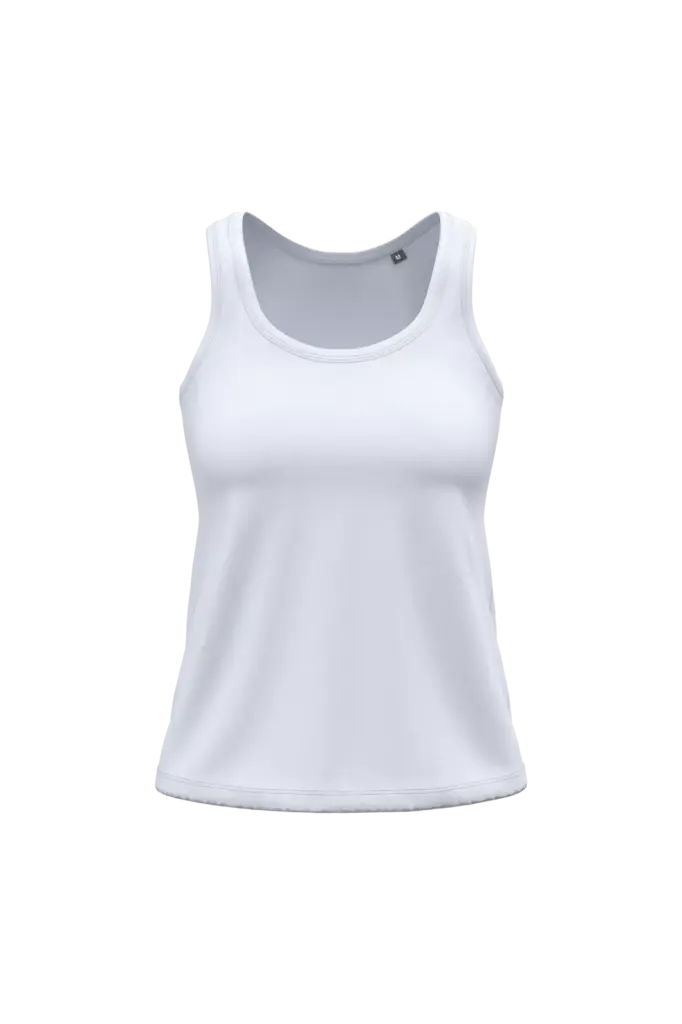 K3024ORG - Dames tanktop Bio150, white — productfoto 7