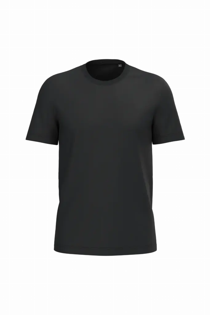 PS_K3025IC_BLACK - Hidalgo Heren T-shirt Bio150 IC, black — productfoto 16