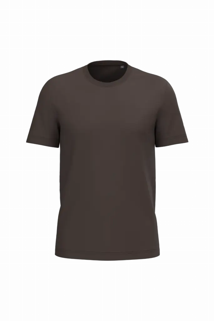 PS_K3025IC_CHOCOLATE - Hidalgo Heren T-shirt Bio150 IC, chocolate — productfoto 19