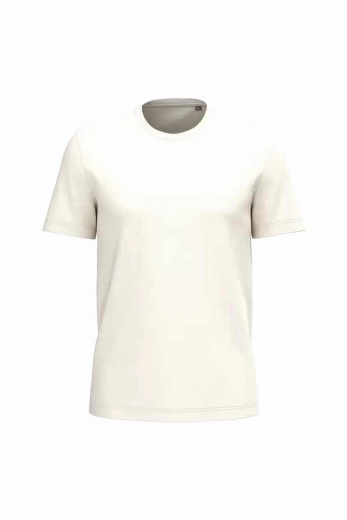 PS_K3025IC_COCONUTMILK - Hidalgo Heren T-shirt Bio150 IC, coconut milk — productfoto 25