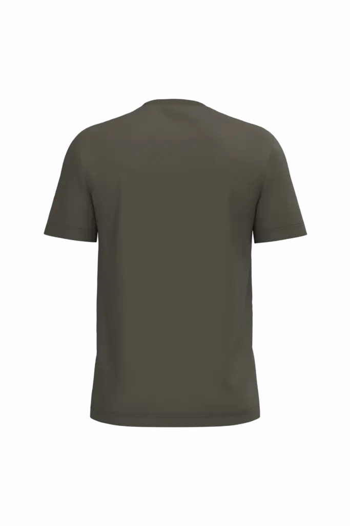 PS_K3025IC-B_DARKKHAKI - Hidalgo Heren T-shirt Bio150 IC, dark khaki — productfoto 32