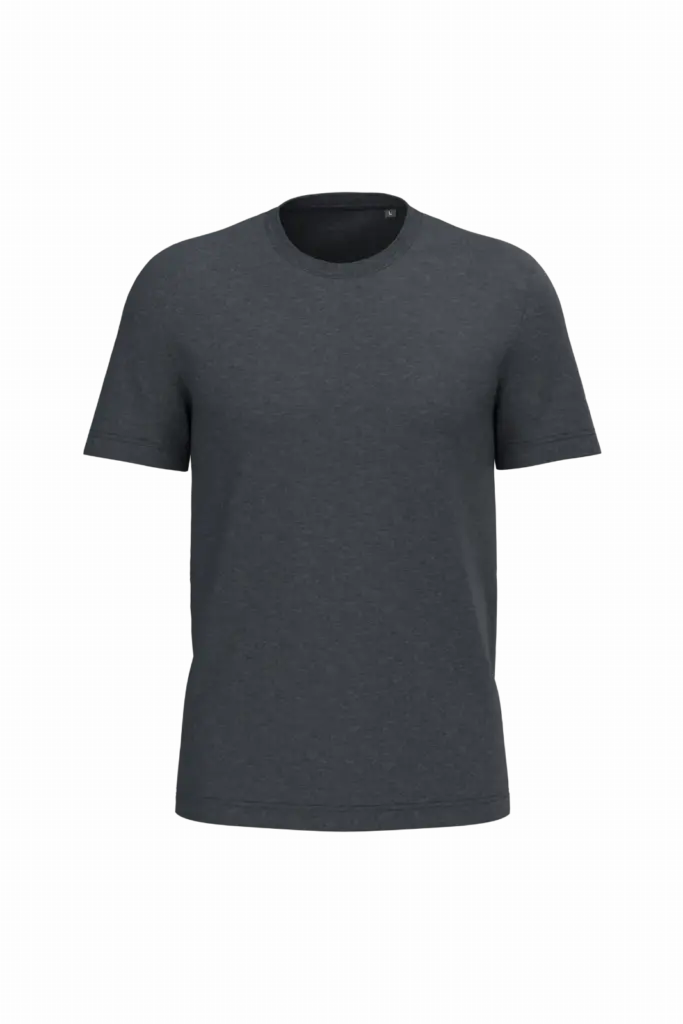 PS_K3025IC_FRENCHNAVYHEATHER - Hidalgo Heren T-shirt Bio150 IC, french navy heather — productfoto 43