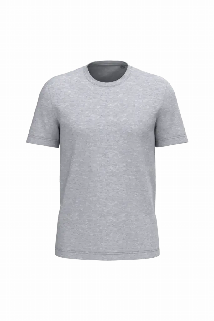 PS_K3025IC_OXFORDGREY - Hidalgo Heren T-shirt Bio150 IC, oxford grey — productfoto 79