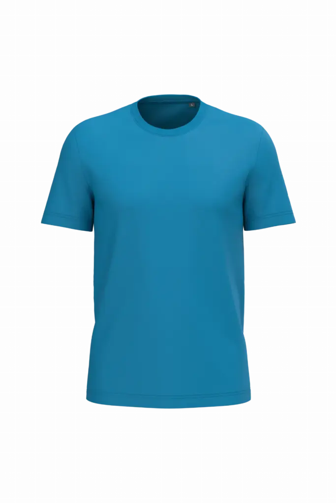 PS_K3025IC_TROPICALBLUE - Hidalgo Heren T-shirt Bio150 IC, tropical blue — productfoto 106