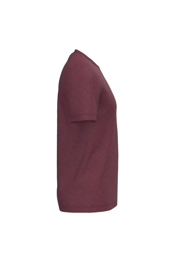 PS_K3025IC-S_WINEHEATHER - Hidalgo Heren T-shirt Bio150 IC, wine heather — productfoto 117
