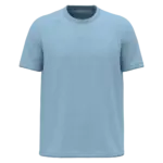 K3025ORG - Heren T-shirt Bio150, cloudy blue heather — productfoto 4