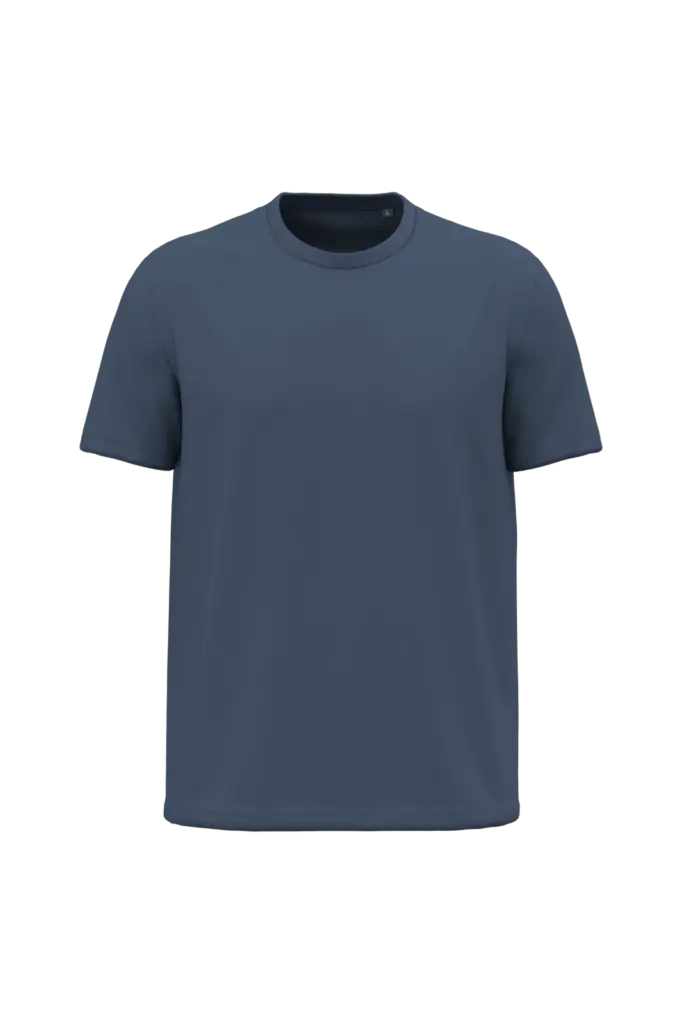 K3025ORG - Heren T-shirt Bio150, deep blue — productfoto 8