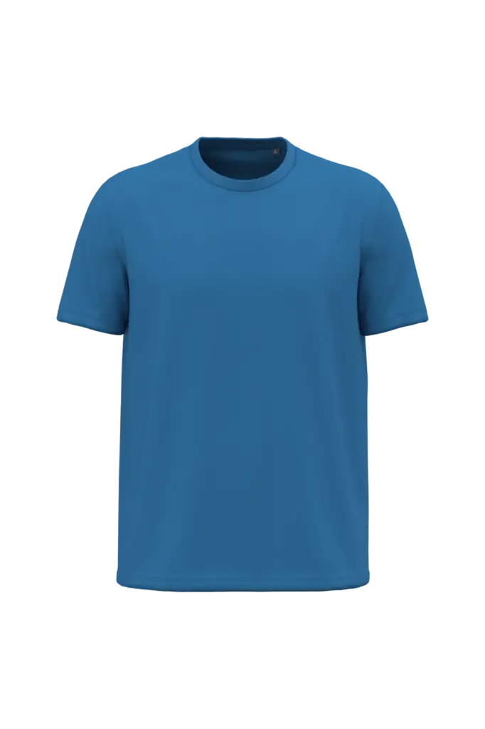 K3025ORG - Heren T-shirt Bio150, light royal blue — productfoto 18