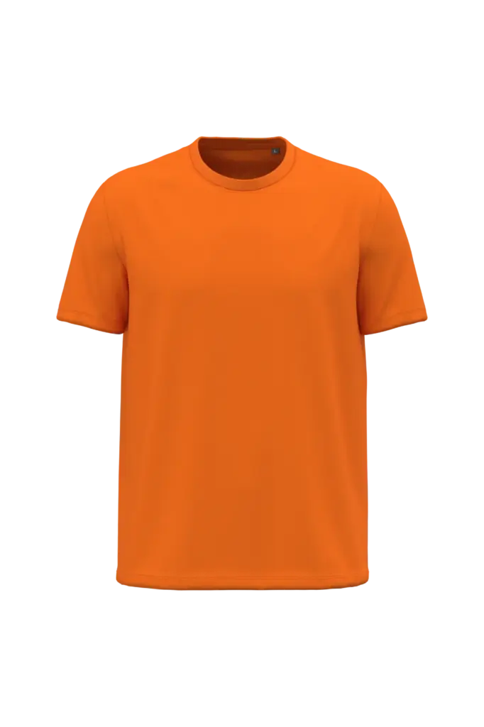 K3025ORG - Heren T-shirt Bio150, orange — productfoto 22