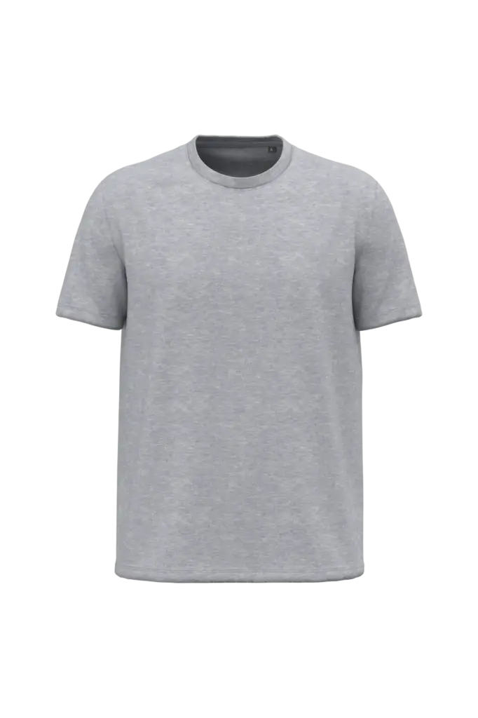 K3025ORG - Heren T-shirt Bio150, oxford grey — productfoto 23