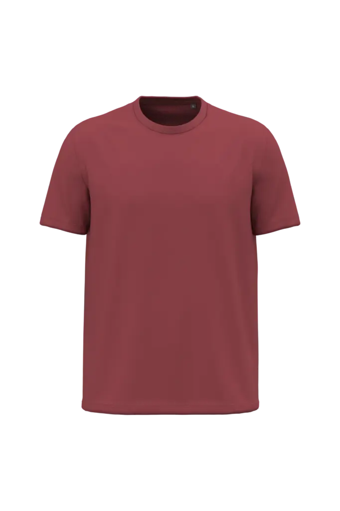 K3025ORG - Heren T-shirt Bio150, terracotta red — productfoto 31
