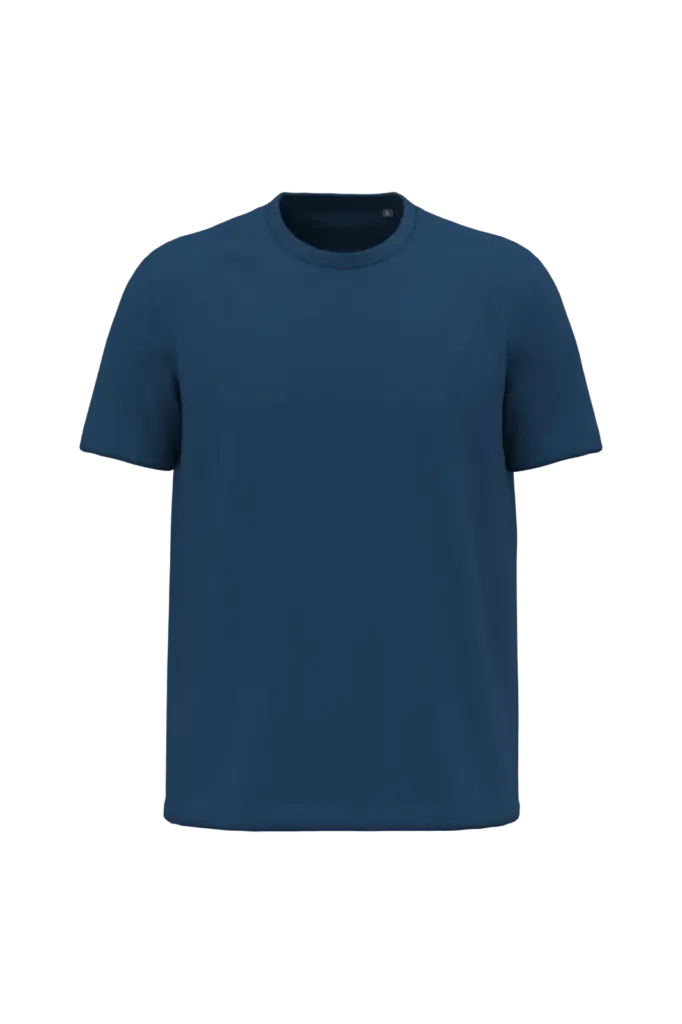 K3025ORG - Heren T-shirt Bio150, true indigo — productfoto 33