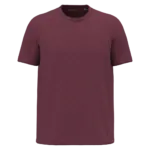 K3025ORG - Heren T-shirt Bio150, wine heather — productfoto 36