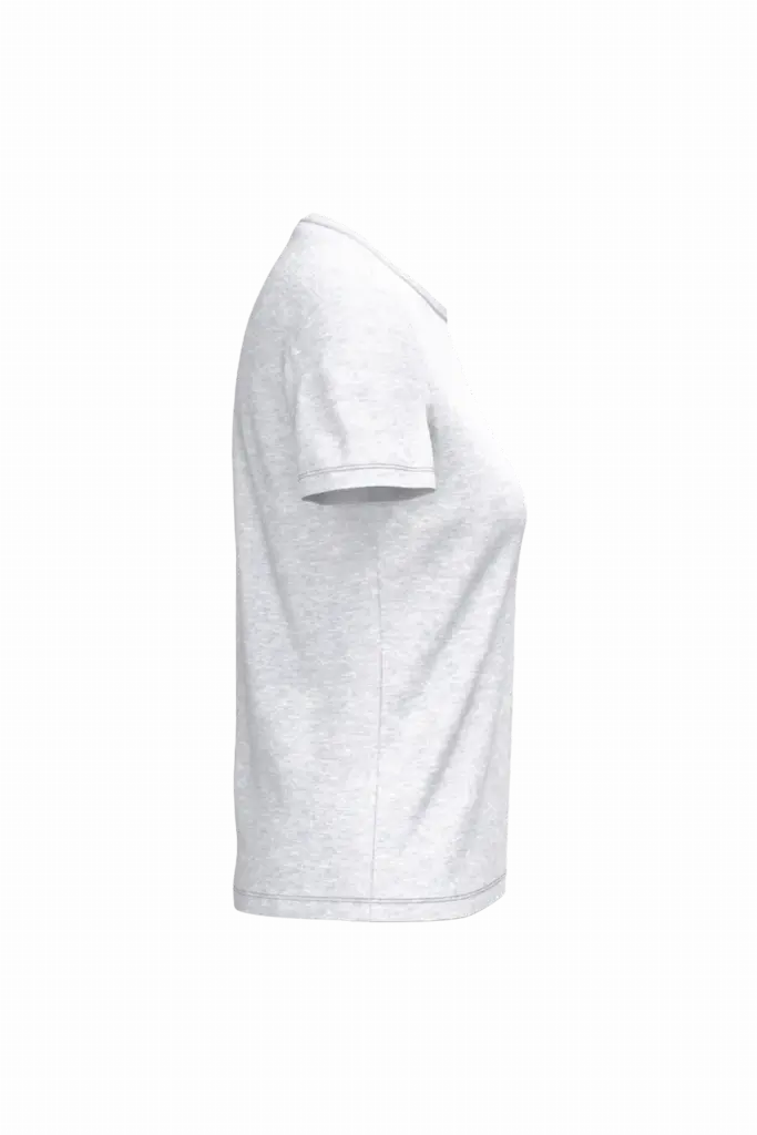 Dames T-shirt Bio150 IC, ash heather — productfoto 6