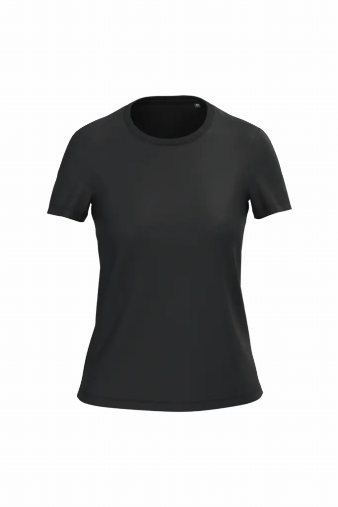 Dames T-shirt Bio150 IC, black — productfoto 10