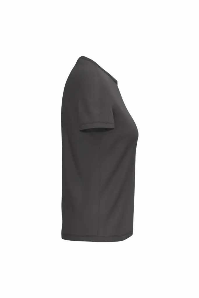 Dames T-shirt Bio150 IC, dark grey — productfoto 18