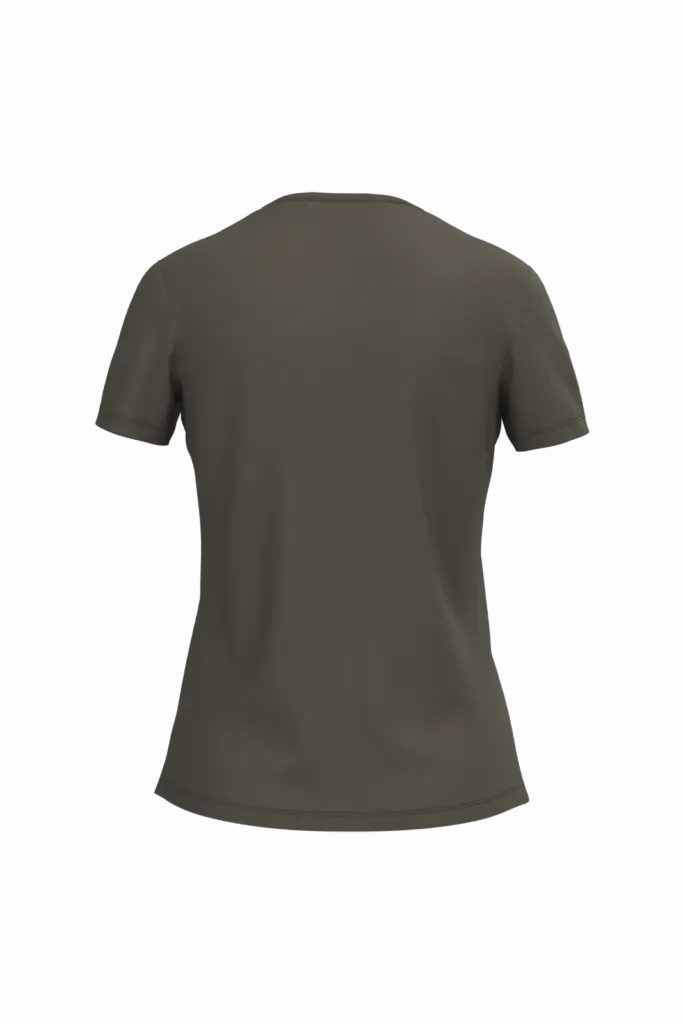 Dames T-shirt Bio150 IC, dark khaki — productfoto 23