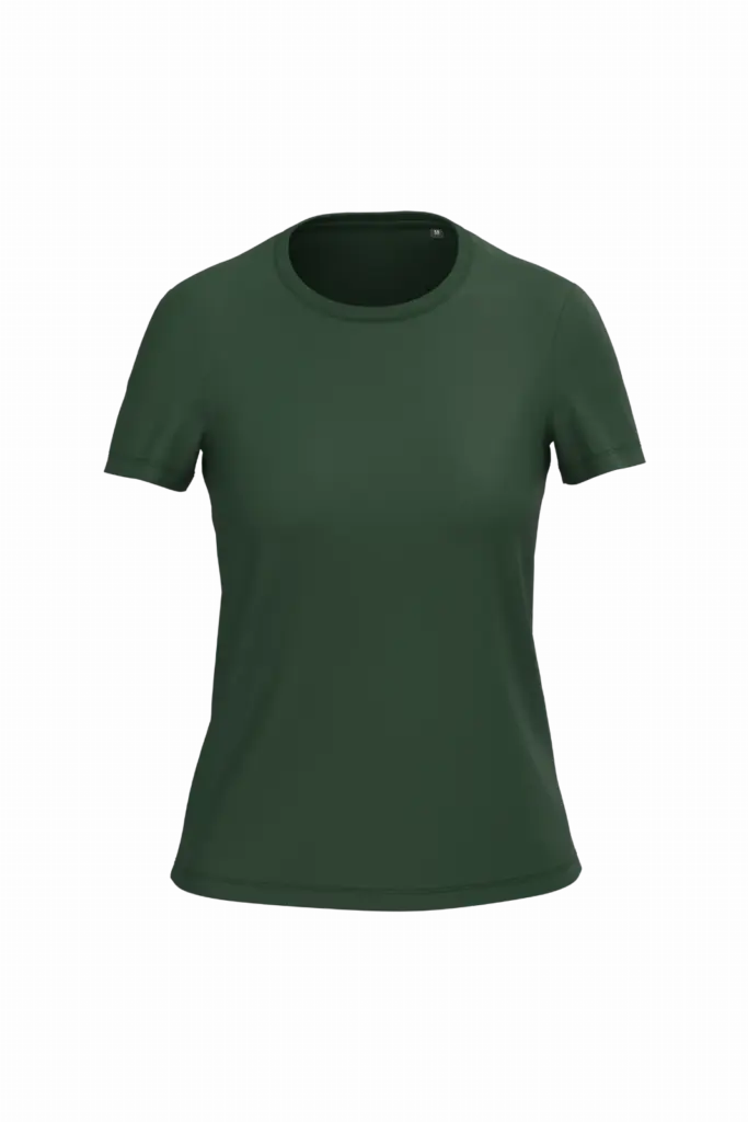 Dames T-shirt Bio150 IC, forest green — productfoto 25