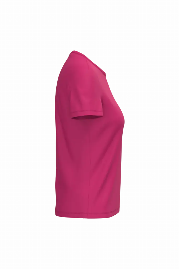 Dames T-shirt Bio150 IC, fuchsia — productfoto 27