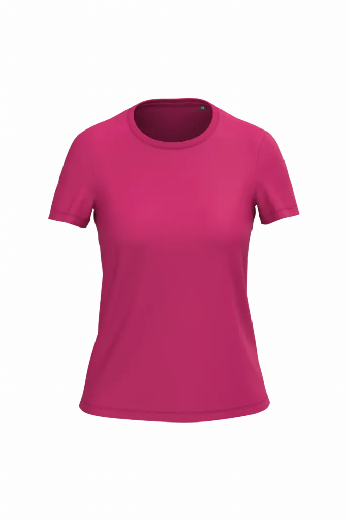 Dames T-shirt Bio150 IC, fuchsia — productfoto 28
