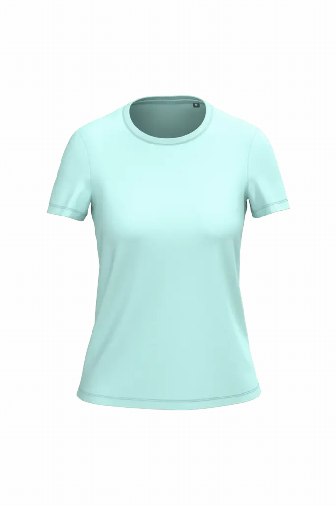 Dames T-shirt Bio150 IC, ice mint — productfoto 31