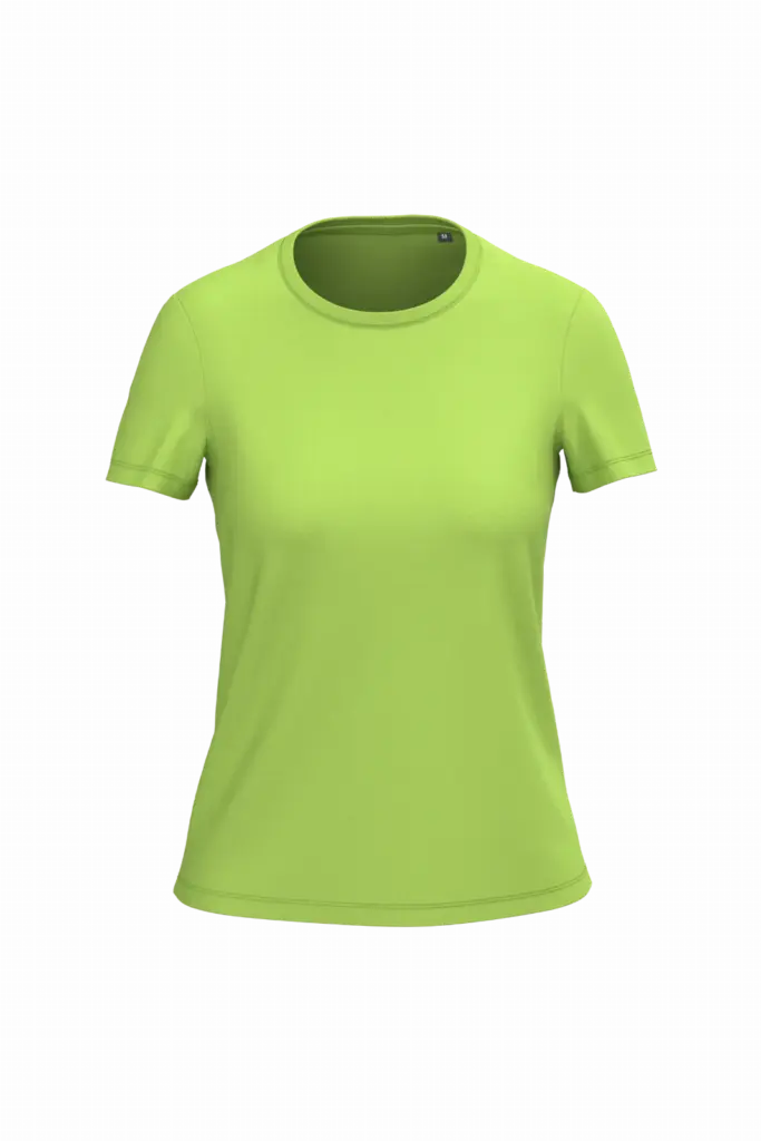 Dames T-shirt Bio150 IC, lime — productfoto 43