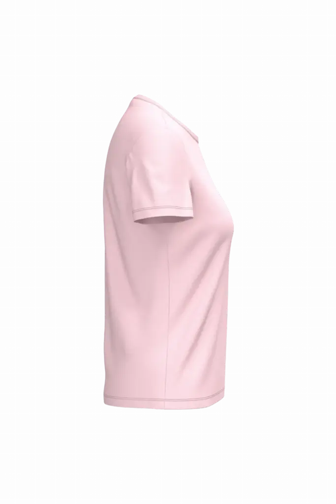 Dames T-shirt Bio150 IC, pale pink — productfoto 54