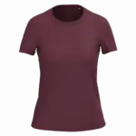 Dames T-shirt Bio150 IC, wine — productfoto 73