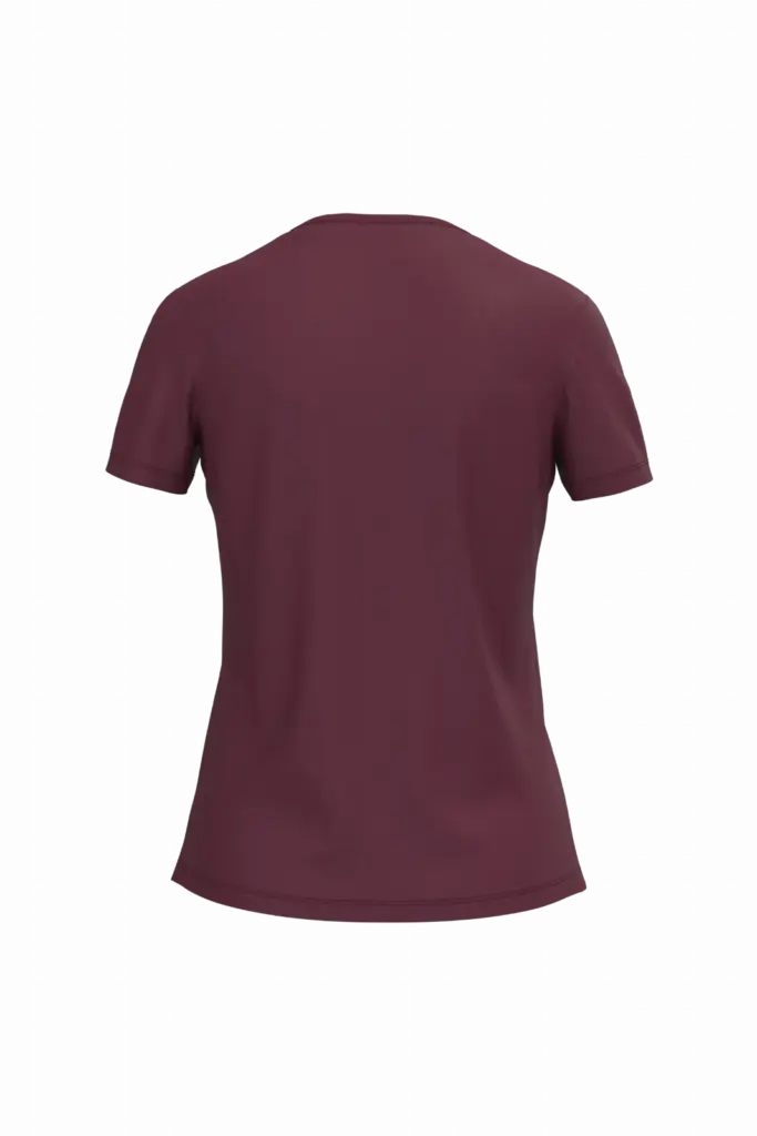 Dames T-shirt Bio150 IC, wine — productfoto 74