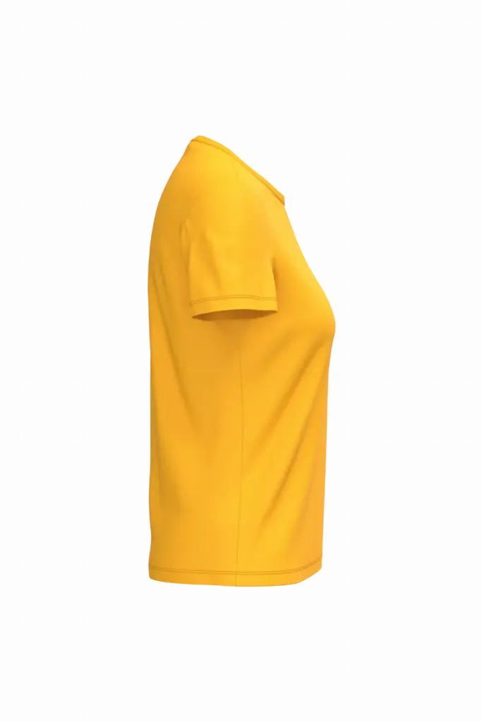 Dames T-shirt Bio150 IC, yellow — productfoto 75