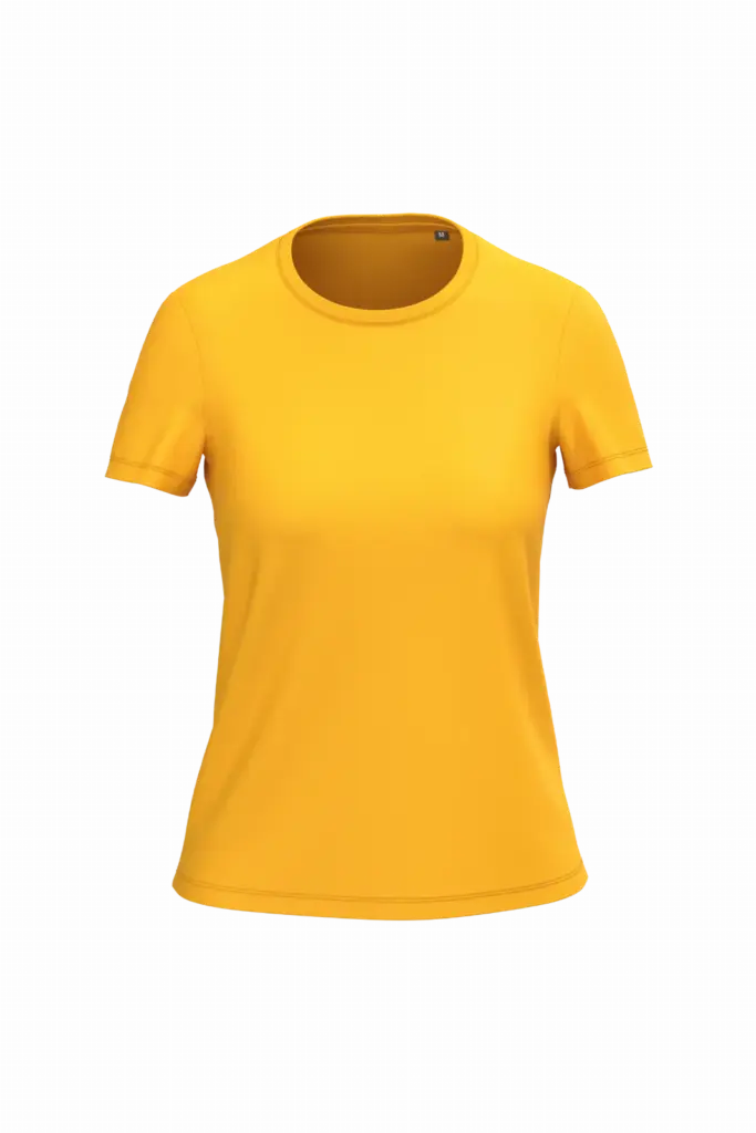 Dames T-shirt Bio150 IC, yellow — productfoto 76