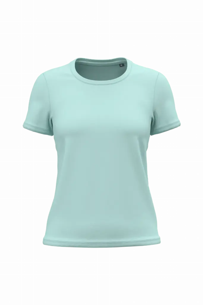 K3026ORG - Dames T-shirt Bio150, ice mint — productfoto 9