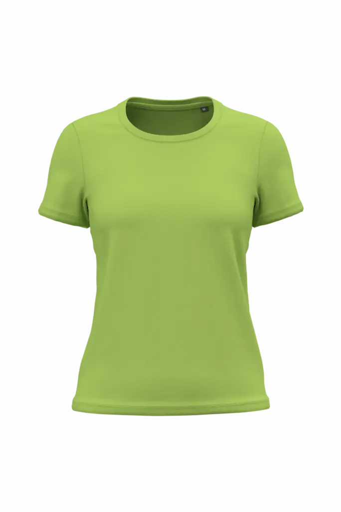 K3026ORG - Dames T-shirt Bio150, lime — productfoto 13