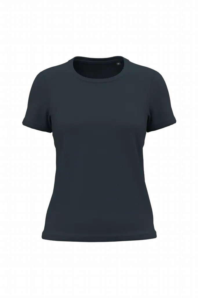 K3026ORG - Dames T-shirt Bio150, navy — productfoto 14